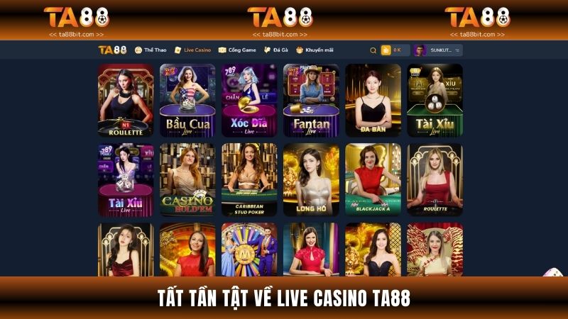 Live casino là nền tảng cung cấp trò chơi quốc tế hoạt động từ năm 2012 đến nay