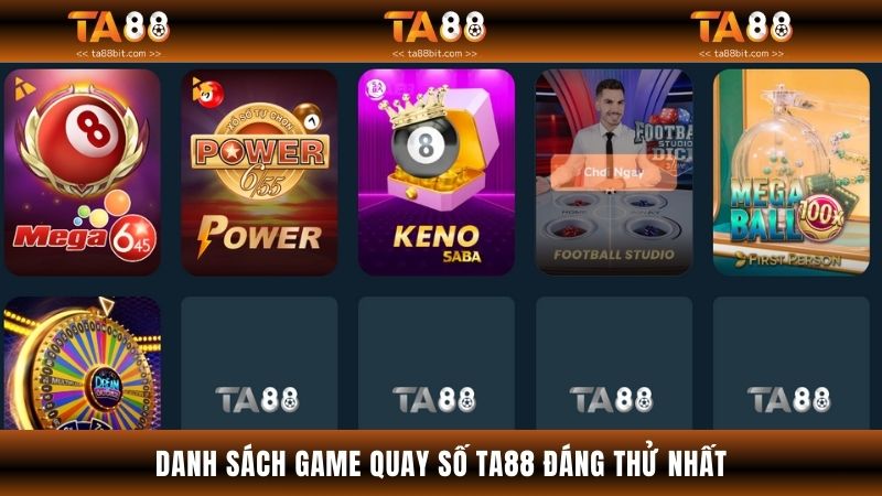 Quay số TA88 - Trải nghiệm chọn số hấp dẫn mỗi ngày