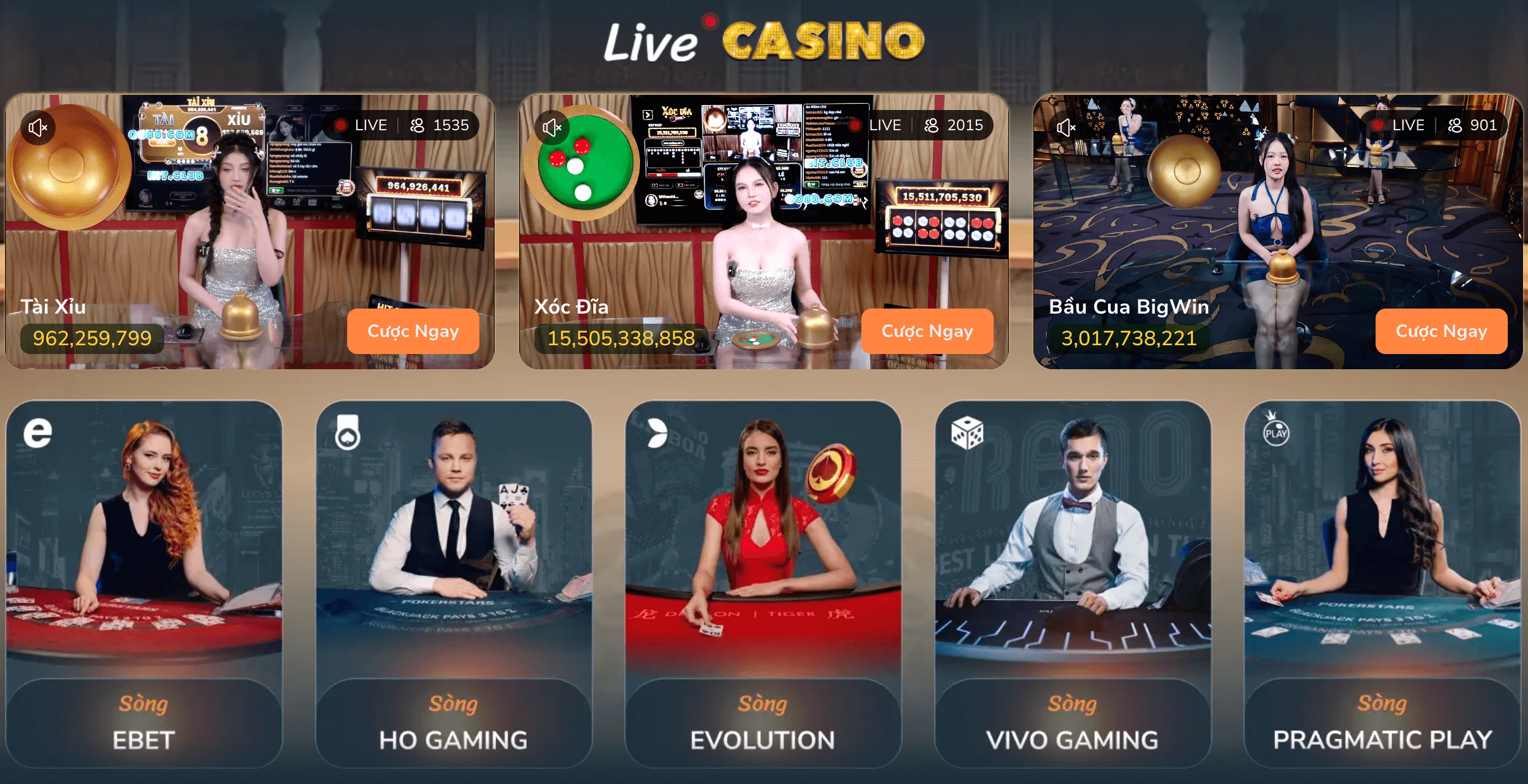 Live casino